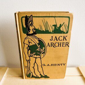 Antique Copy of Jack Archer A Tale of the Crimea by G A Henty, 1920s